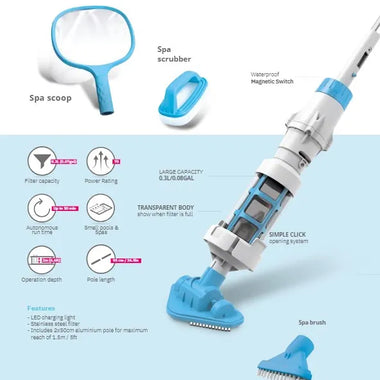 BWT PK Spa Rechargeable Vacuum